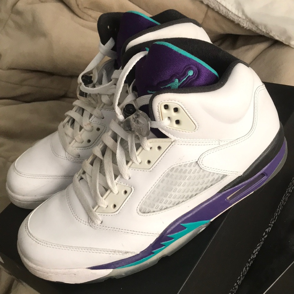 Jordan grape 5’s